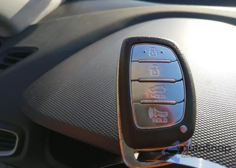 2019 Hyundai Ioniq Hybrid Blue из США, поврежденный, VIN KMHC65LC4KU110880